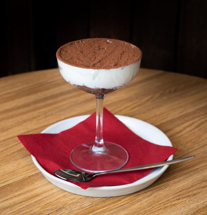 Tiramisu in coupeglas